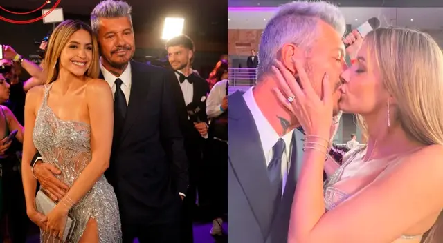 Marcelo Tinelli y Milett Figueroa irradiaron belleza en los premios Martin Fierro de la Moda 2023.