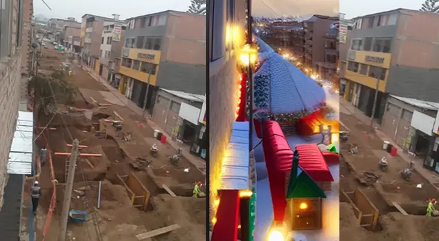 Peculiar filtro de Navidad en barrio de Villa El Salvador es la sensación de TikTok. Peculiar filtro de Navidad en barrio de Villa El Salvador es la sensación de TikTok.