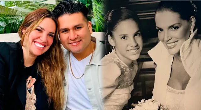 Cassandra Sánchez de la Madrid feliz por su próxima boda con Deyvis Orosco.