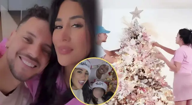Melissa Paredes, su hija y Anthony Aranda se lucen como una familia y arman el árbol de Navidad. Melissa Paredes, su hija y Anthony Aranda se lucen como una familia y arman el árbol de Navidad.