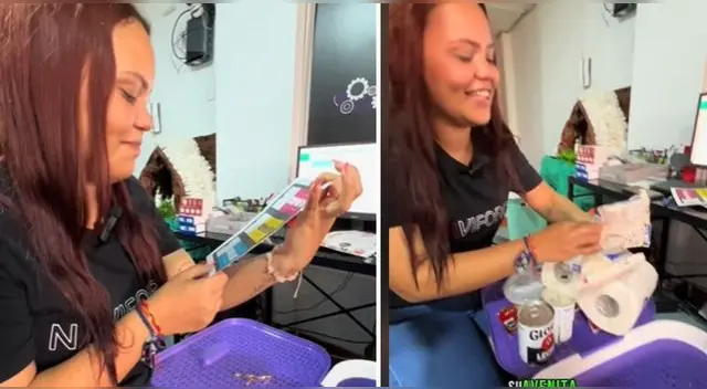 Su curiosa reacción sacó una sonrisa a miles de usuarios en las redes.