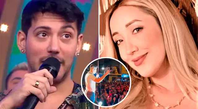 Jean Paul Santa María sorprendió a Romina Gachoy cantándole feliz cumpleaños en concierto. Jean Paul Santa María sorprendió a Romina Gachoy cantándole feliz cumpleaños en concierto.