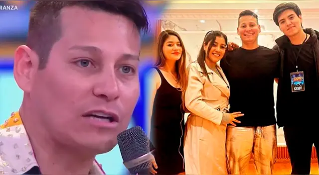 Luigui Carbajal se emociona al hablar de sus hijos.