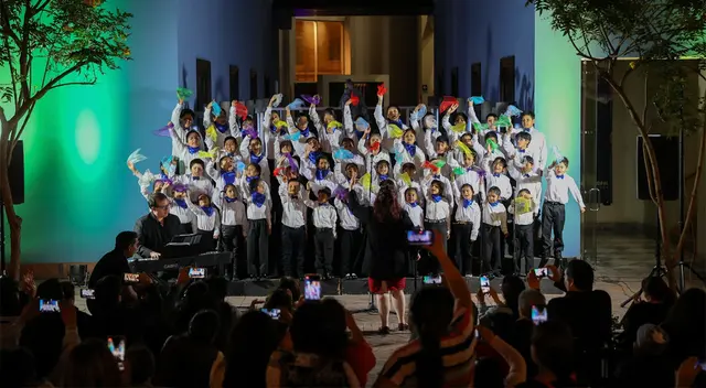 Festival de coros en Lima.