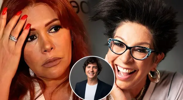 Michelle Alexander responde a Magaly Medina por críticas a actor de Deyvis Orosco, Mario Cortijo.