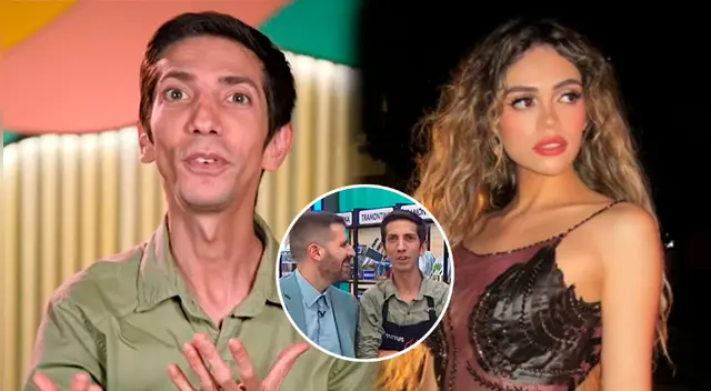 Giancarlo Granda muestra interés en Mayra Goñi en El Gran Chef Famosos. Giancarlo Granda muestra interés en Mayra Goñi en El Gran Chef Famosos.