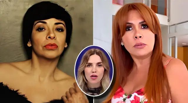 Tatiana Astengo le dio con palo a Magaly Medina Tatiana Astengo le dio con palo a Magaly Medina