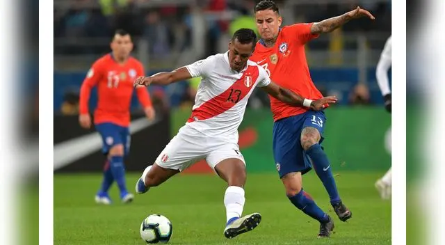 El 21 de junio se enfrentan Perú vs Chile.