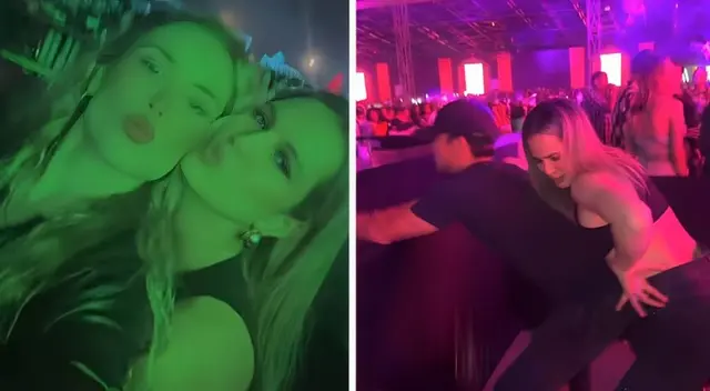 Rodrigo Cuba y amiga de Ale Venturo gozan bailado perreo. Rodrigo Cuba y amiga de Ale Venturo gozan bailado perreo.