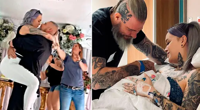 Christy se hizo viral en TikTok por contar que se había casado con su padrastro. Christy se hizo viral en TikTok por contar que se había casado con su padrastro.