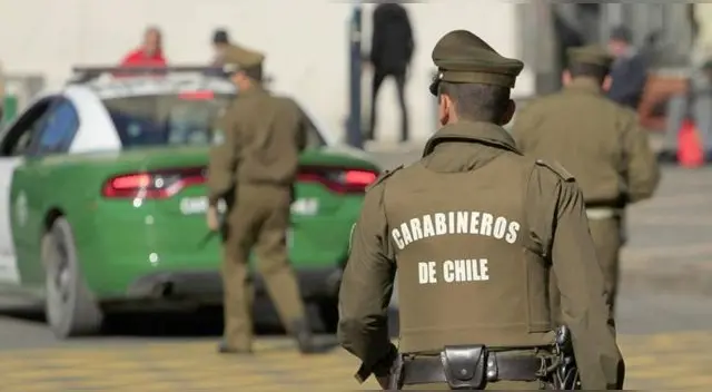 Policía hirió a bala a delincuente que intentó asaltarlo camino al trabajo en Chile.
