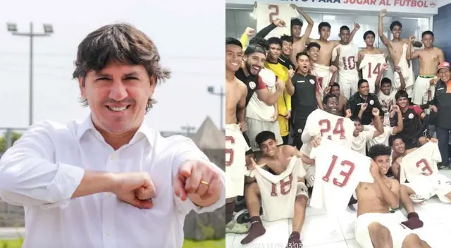 Jean Ferrari celebró con este mensaje el título de la U ante Alianza en menores. Jean Ferrari celebró con este mensaje el título de la U ante Alianza en menores.