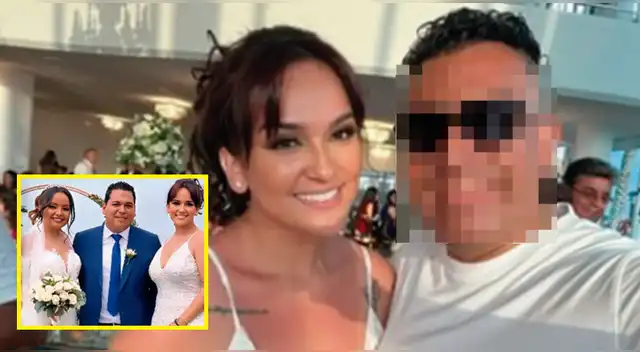 Daniela Darcourt fue el centro de la atención en boda, más que la novia.