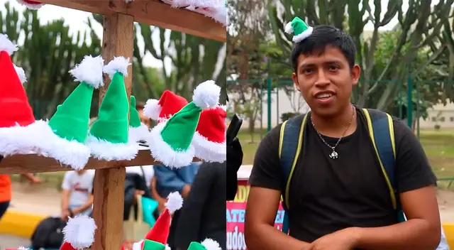 Egresado de Derecho de la San Marcos indicó que sus productos los vende a S/10. Egresado de Derecho de la San Marcos indicó que sus productos los vende a S/10.