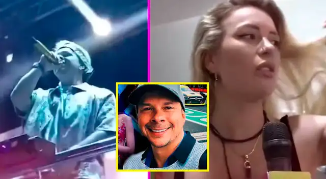 Mario Hart es chancado por Leslie Shaw.