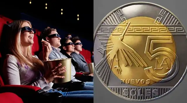 Entradas al cine estarán a un precio económico, 5 soles.