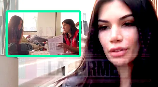 Samantha Batallanos también recibió ayuda del Ministerio de la Mujer.