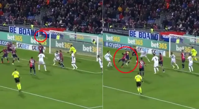 Gianluca Lapadula apareció en el partido de Cagliari vs. Sassuolo con el empate parcial.