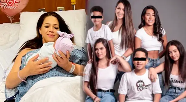 Melissa Klug se reencuentra con sus hijos tras dar a luz. Melissa Klug se reencuentra con sus hijos tras dar a luz.