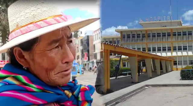 Adulta mayor pide ayuda para su mayor hijo que fue atropellado en Juliaca.