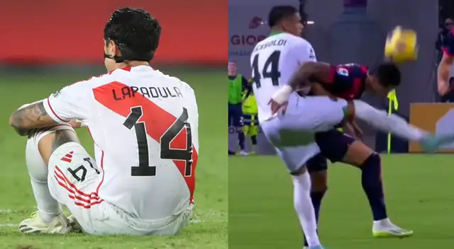 Gianluca Lapadula se volvió viral en las redes sociales tras duro golpe que recibió en Italia.