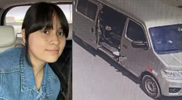 Secuestro en Comas. Cámara de seguridad capta el momento del rapto.