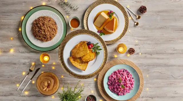 Cena navideña rápida y fácil. Cena navideña rápida y fácil.