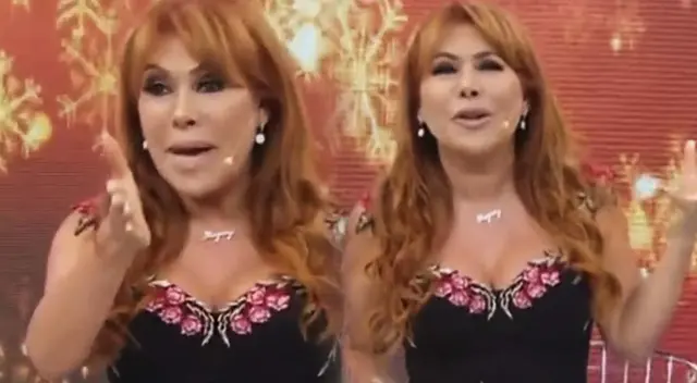 Magaly Medina cuadra a DJ por poner singular efecto en su presentación en vivo.