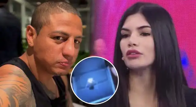 Samantha Batallanos desmiente a Jonathan Maicelo en Magaly TV La Firme y revela que anillo que le entregó es canje.