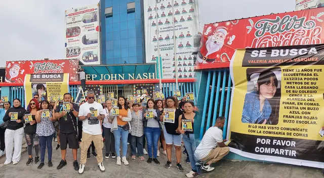 Padres del colegio John Nash apoyarána familia de Valeria Vásquez para juntar los millones del secuestro.