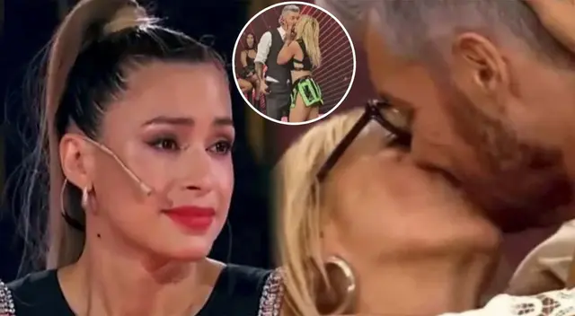 Milett Figueroa se pronuncia tras beso de Marcelo Tinelli con dos mujeres.