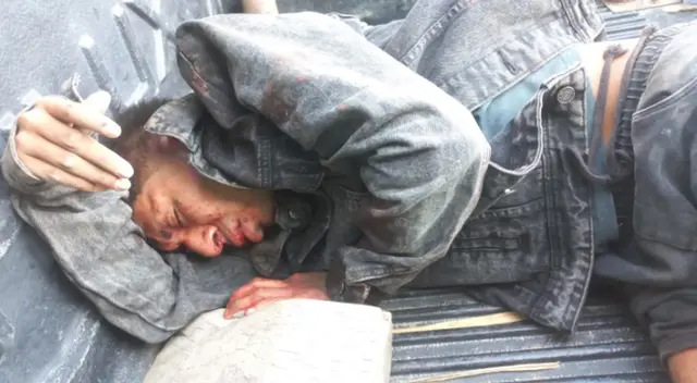 Supuesto delincuente fue retenido y golpeado por la ciudadanía. Serenazgo de Piura lo salvó. Supuesto delincuente fue retenido y golpeado por la ciudadanía. Serenazgo de Piura lo salvó.