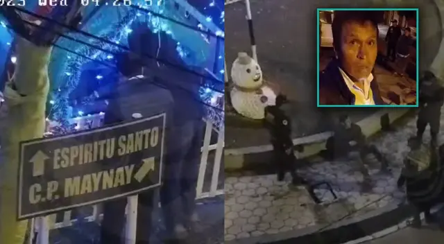 Sujetos roban en nacimiento de Ayuachucho, pero serenos frustran su fuga.