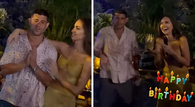 Natalie Vértiz pasa bochornoso incidente en el cumpleaños de Yaco Eskenazi.