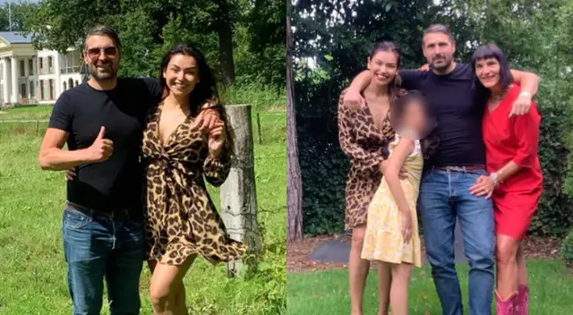 Claudia Portocarrero se casó con el padre de su hija Michael Witkamp en Perú. Claudia Portocarrero se casó con el padre de su hija Michael Witkamp en Perú.