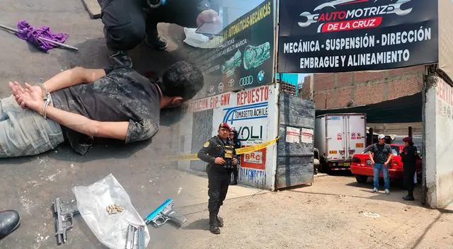 Sujetos son detenidos gracias a la organización de la PNP.