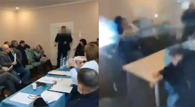 Diputado ucraniano detonó tres granadas durante reunión y dejó al menos 26 heridos