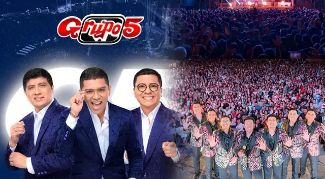 Grupo 5 anuncia nuevo concierto en el Estadio Nacional. Grupo 5 anuncia nuevo concierto en el Estadio Nacional.
