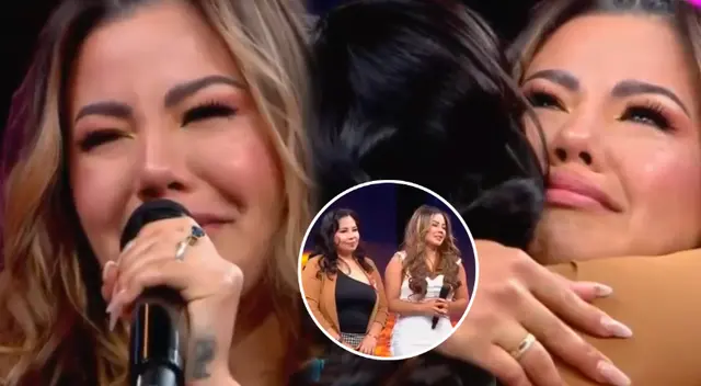 Estrella Torres llora al presentar a su madre en TV.