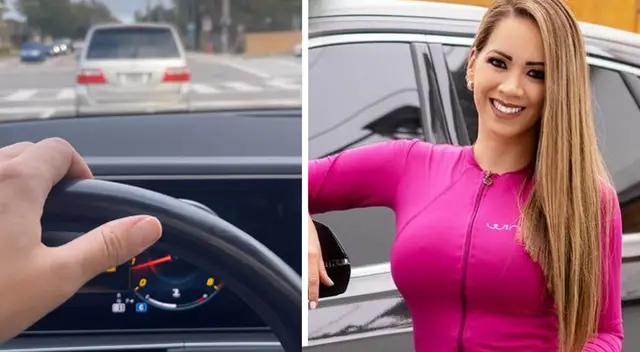 Melissa Klug se luce manejando auto en los Estados Unidos tras dar a luz. Melissa Klug se luce manejando auto en los Estados Unidos tras dar a luz.