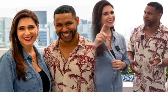 Edson Dávila imita a Verónica Linares y hace de las suyas.