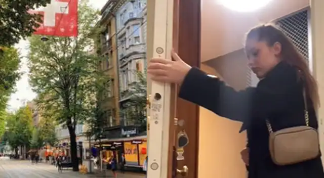 Joven suiza llamó la atención de los usuarios en TikTok con video.