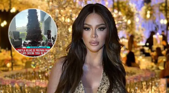 Sheyla Rojas dejó en shock a los conductores de América Hoy con su árbol de 5 mestros.