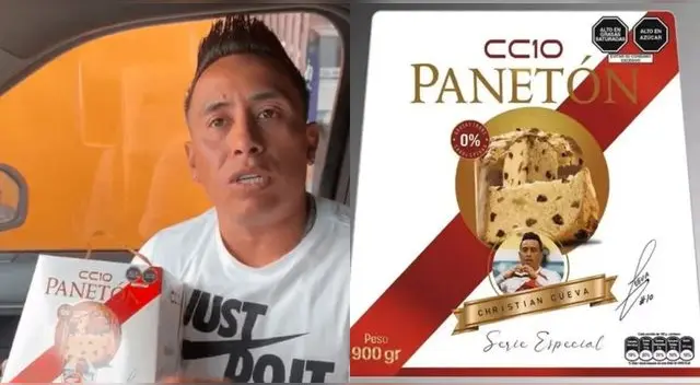 Christian Cueva lanza su propia marca de panetón para esta Navidad y es viral en redes sociales.