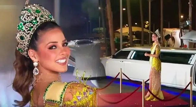 Luciana Fuster apareció en las instalaciones de América TV. Luciana Fuster apareció en las instalaciones de América TV.