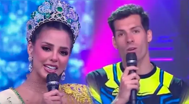 Luciana Fuster se sorprendió con brackets de Patricio Parodi.