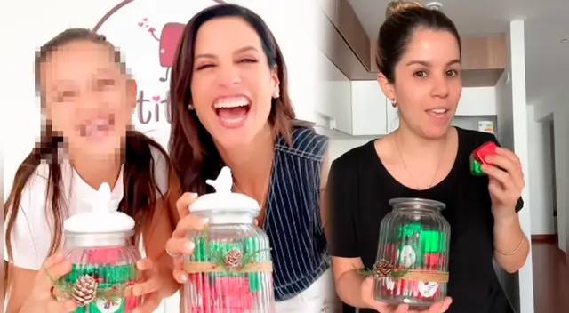 Hija de María Pía Copello es emprendedora y vende chocotejas.