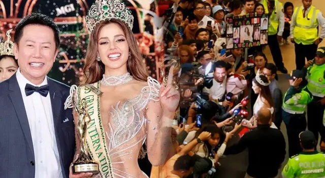 Nawat Itsaragrisil, Director del Miss Grand, reacciona a recibimiento de peruanos a Luciana Fuster. Nawat Itsaragrisil, Director del Miss Grand, reacciona a recibimiento de peruanos a Luciana Fuster.