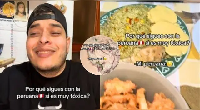 Venezolano explica por qué sigue de novio con una peruana y sorprende en TikTok.