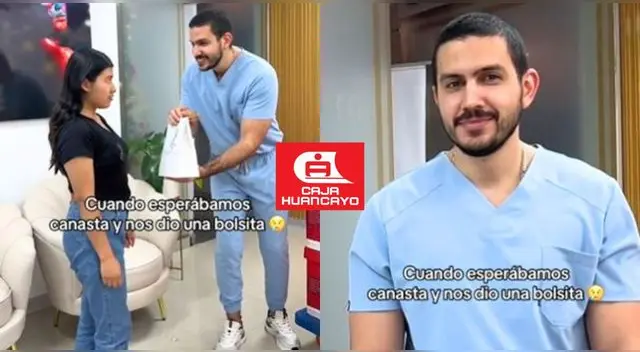 Trabajadoras 'desprecian' canasta navideña de su jefe y peculiar escena es viral en TikTok. Trabajadoras 'desprecian' canasta navideña de su jefe y peculiar escena es viral en TikTok.